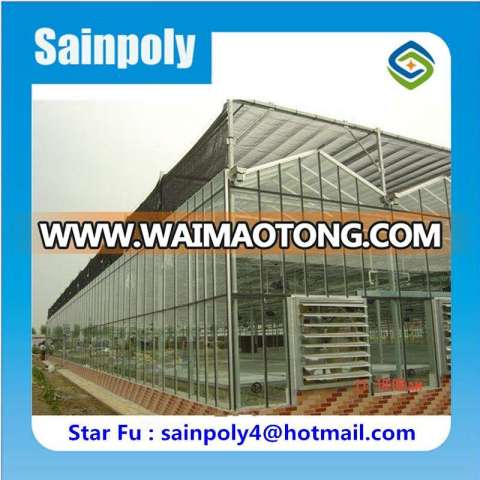 China Supplier Low Cost Glass Greenhouse for Commercial