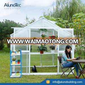 Walk in Greenhouse Greenhouse System with Vent Conservatory Greenhouse