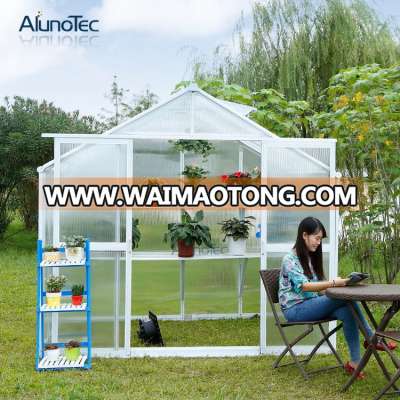 Aluminum PC Sheet Garden Greenhouse