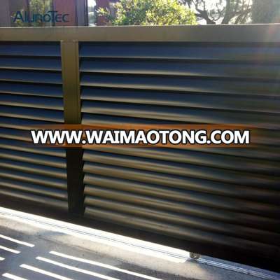 Aluminium Louver Fencing, Aluminium Slat Fence