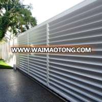 Aluminum Louver Screening Fence, Aluminium Slat Fencing