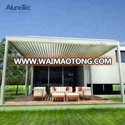 Motorized Design Bioclimatic Modern Aluminum Pergola Kits With Adjustable Louver