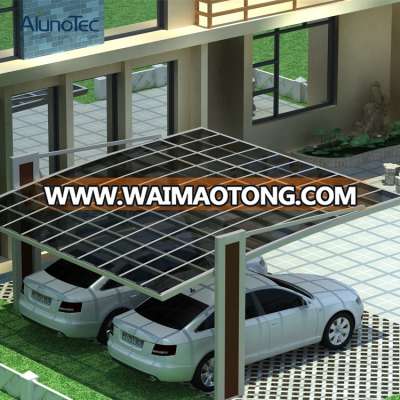 Aluminum Carport Patio Side Pull Garage Shelter