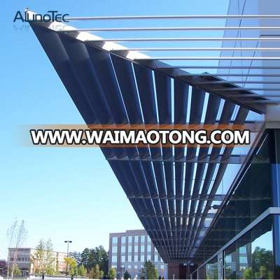 Pre-fabricated Aluminum Louver Fence, Aluminum Slat Fence