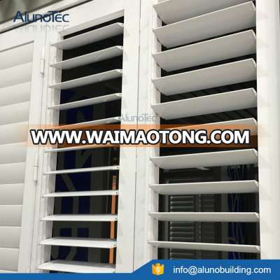 Vertical Aluminum Shutter Blade Window