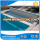 100% Factory Automatic pool cover slats motor, retracting PC automatic swimming pool covers