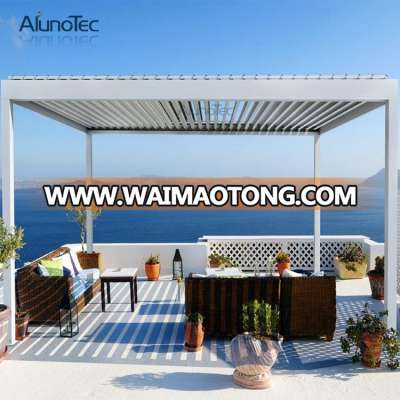 Outdoor Waterproof Aluminum Pergola in Customized Size with LED Light